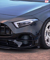 Mercedes Benz A-Class AMG A45 W177 V177 2019-ON with Aftermarket Parts - Blackseries Style Front Canards Carbon Fiber from Geex Village